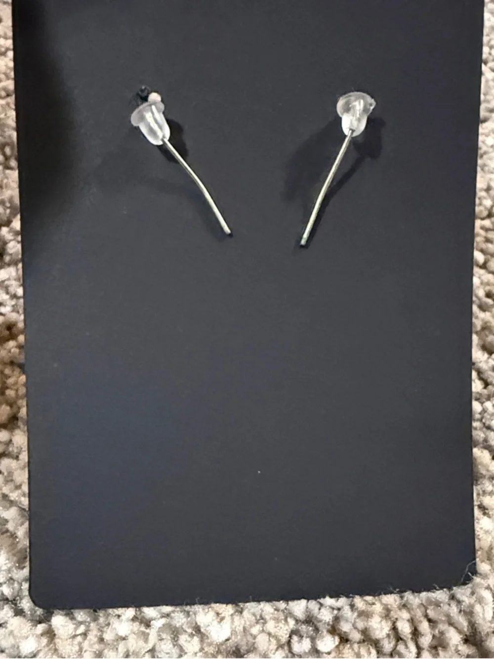 Earrings Pearl-Like Blue Crystal Bead Drop Dangle Women Jewelry